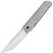 Нож TuoTown Common сталь M390 рукоять Grey Crystal Titanium
