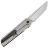 Нож TuoTown Common сталь M390 рукоять Grey Crystal Titanium