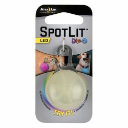 Брелок Nite Ize SpotLit светящийся с карабином Диско (SLG-06-07)