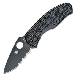 Нож Spyderco Persistence Black PS LTW сталь 8Cr13MoV рукоять Black FRN (C136PSBBK)