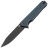 Нож QSP Mamba V2 blackwash сталь D2 рукоять Blue Micarta (QS111-H2)