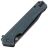 Нож QSP Mamba V2 blackwash сталь D2 рукоять Blue Micarta (QS111-H2)