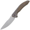 Нож WE Knife Quixotic сталь CPM-20CV рукоять Bronze Ti (WE21016-5)