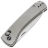 Нож WE Knife Nightblade satin сталь CPM-20CV рукоять Bead Blasted Titanium (WE22046-2)