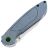 Нож Tenable Prometheus stonewash сталь 14C28N рукоять Blue Micarta