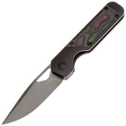 Нож Kizer Mini Militaw DLC сталь M390 рукоять Titanium/80s Camo Carbon