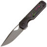 Нож Kizer Mini Militaw DLC сталь M390 рукоять Titanium/80s Camo Carbon
