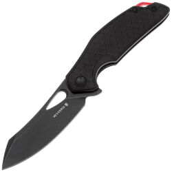 Нож Mr.Blade Wyvern Spay Point blackwash сталь AUS-8 рукоять Black FRN
