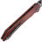 Нож Tenable Colibri Tech blackwash сталь Nitro-V рукоять Black/Red G10