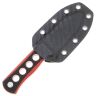 Нож QSP Canary stonewash сталь 14C28N рукоять Black/Red G10 (QS141-B1)