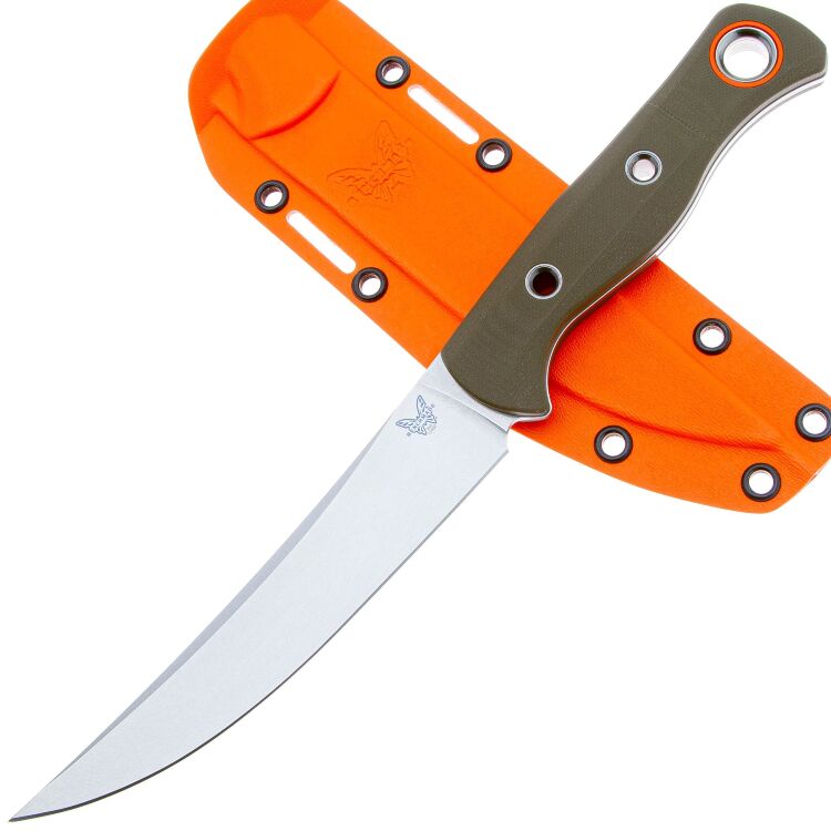 Нож Benchmade Meatcrafter сталь S45VN рукоять OD Green G10 (15500-3)