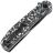Нож Tenable Einar blackwash сталь NItro-V рукоять Black/White Carbon Fiber