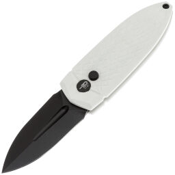 Нож Bestech Ququ DLC сталь 14C28N рукоять White G10 (BG57A-4)