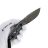 Нож Kizer Buddy DLC сталь M390 рукоять White Storm FatCarbon