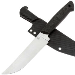 Нож 7 Ножей ТехноПчак Гибрид сталь N690 рукоять Carbon Fiber