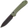 Нож CIVIVI Elementum Button Lock сталь 14C28 рукоять Olive Micarta (C2103B)