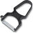 Овощечистка Victorinox RAPID Peeler пластик черный (6.0930.3)