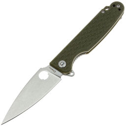 Нож Daggerr Piranha DL stonewash сталь 8Cr14MoV рукоять Olive FRN