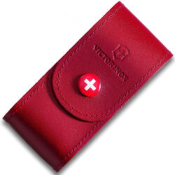 Чехол для ножа Victorinox 85/91мм кожа красная (4.0521.1)