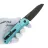 Нож Pro-Tech Oligarch DLC сталь MagnaCut рукоять Turquoise Blue Aluminium
