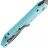 Нож Pro-Tech Oligarch DLC сталь MagnaCut рукоять Turquoise Blue Aluminium