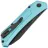 Нож Pro-Tech Oligarch DLC сталь MagnaCut рукоять Turquoise Blue Aluminium
