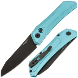 Нож Pro-Tech Oligarch DLC сталь MagnaCut рукоять Turquoise Blue Aluminium
