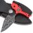 Нож CIVIVI Typhoeus сталь Damascus рукоять Red/Black Aluminium (C21036-DS1)