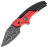 Нож CIVIVI Typhoeus сталь Damascus рукоять Red/Black Aluminium (C21036-DS1)