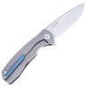 Нож Maxace BALANCE-IV cталь M390 рукоять Grey Titanium