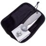 Нож Maxace BALANCE-IV cталь M390 рукоять Grey Titanium