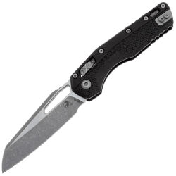 Нож Microtech MSI Ram-Lok apocalyptic сталь M390MK рукоять Black Polymer (210T-10APPMBK)