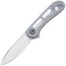 [Уценка] Нож CIVIVI Elementum satin сталь D2 рукоять Polished Clear Lexan (C907A-7)