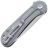 [Уценка] Нож CIVIVI Elementum satin сталь D2 рукоять Polished Clear Lexan (C907A-7)