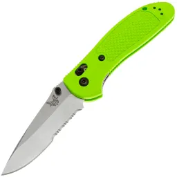 Нож Benchmade Griptilian 551 сталь CPM-20CV рукоять Green Nylon (CU551-SS-20CV-GREEN)