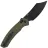 Нож Artisan Cutlery Simoon black сталь AR-RPM9 рукоять Green G10