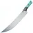 Нож кухонный Microtech 10" Butcher knife сталь M390MK рукоять Ti/Ivory G10 (3800B-10IV)
