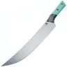 Нож кухонный Microtech 10" Butcher knife сталь M390MK рукоять Ti/Ivory G10 (3800B-10IV)