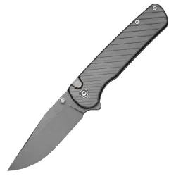 Нож CIVIVI Iron Tide gray stonewash сталь 14C28N рукоять Gray Aluminum (C25011-3)