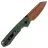 Нож Vosteed Raccoon TLL Sheepsfoot copper dune сталь 14C28N рукоять Green Micarta
