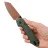 Нож Vosteed Raccoon TLL Sheepsfoot copper dune сталь 14C28N рукоять Green Micarta
