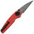 Нож CIVIVI Starflare сталь Damascus рукоять Red Aluminum (C23052-DS1)