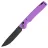 Нож Daggerr Dropet DL blackwash сталь 8Cr14MoV рукоять Purple FRN