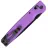Нож Daggerr Dropet DL blackwash сталь 8Cr14MoV рукоять Purple FRN