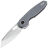 Нож Vosteed Ankylo satin сталь Elmax рукоять Gray Aluminum