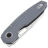 Нож Vosteed Ankylo satin сталь Elmax рукоять Gray Aluminum