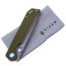 Нож Kizer Begleiter Grey сталь N690 рукоять Green G10