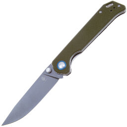 Нож Kizer Begleiter Grey сталь N690 рукоять Green G10