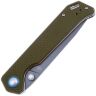 Нож Kizer Begleiter Grey сталь N690 рукоять Green G10