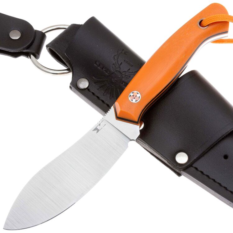 Нож 7 Ножей Нессмук сталь N690 рукоять Orange G10